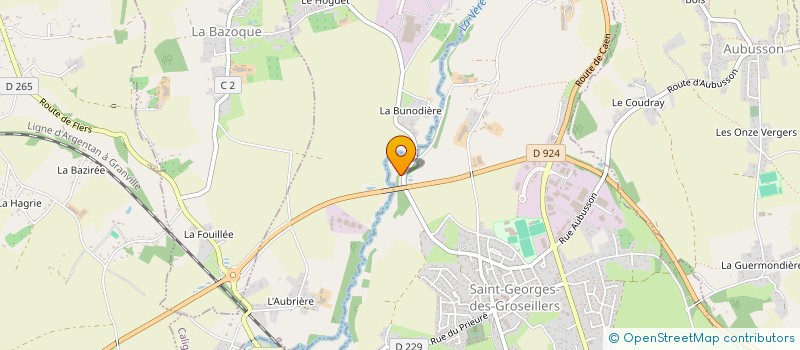 localisation de l'entreprise MAISON DE LA RIVIERE ET DU PAYSAGE à ATHIS-VAL DE ROUVRE