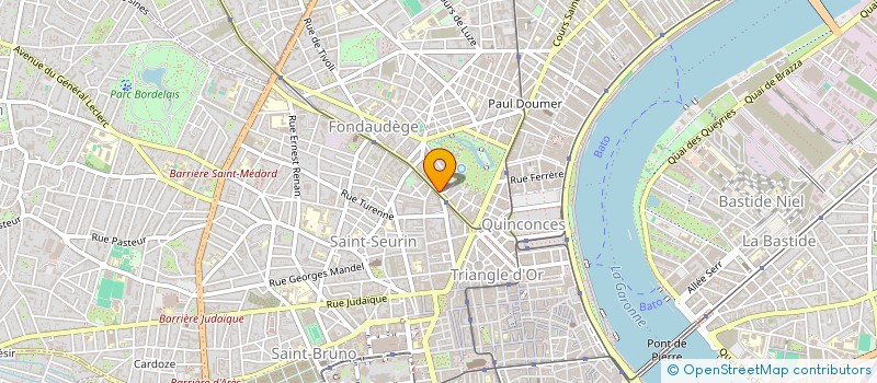 localisation de l'entreprise MAISON DE LA RUSSIE à BORDEAUX