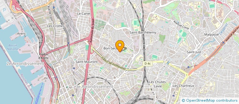 localisation de l'entreprise MAISON DE LA SAGESSE à MARSEILLE