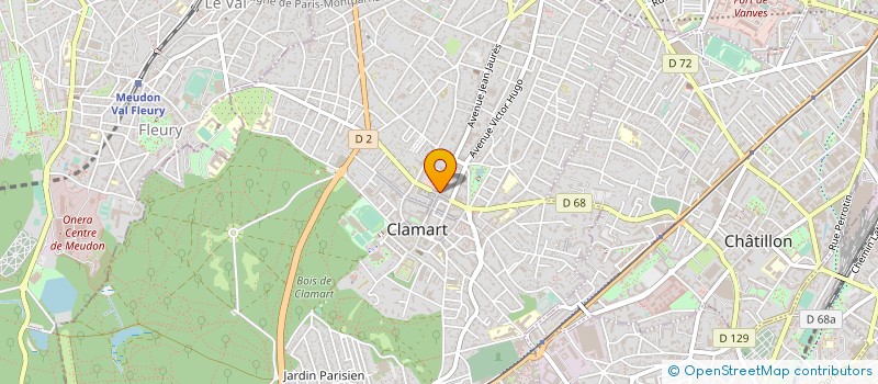 localisation de l'entreprise MAISON DE LA TOUR à CLAMART