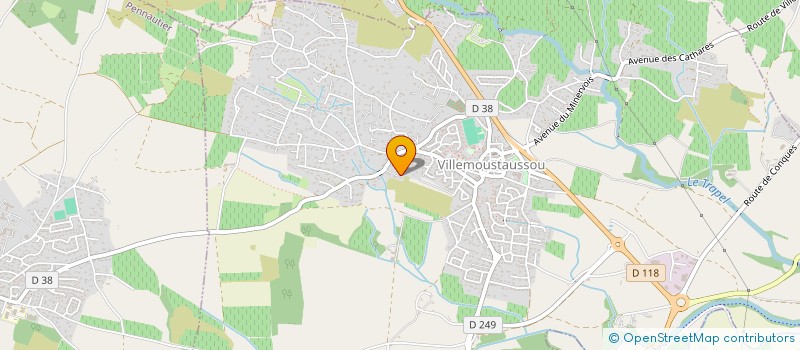 localisation de l'entreprise MAISON DE LA TOUR à VILLEMOUSTAUSSOU