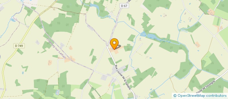 localisation de l'entreprise MAISON DE LA VIANDE  BOURGUEIL