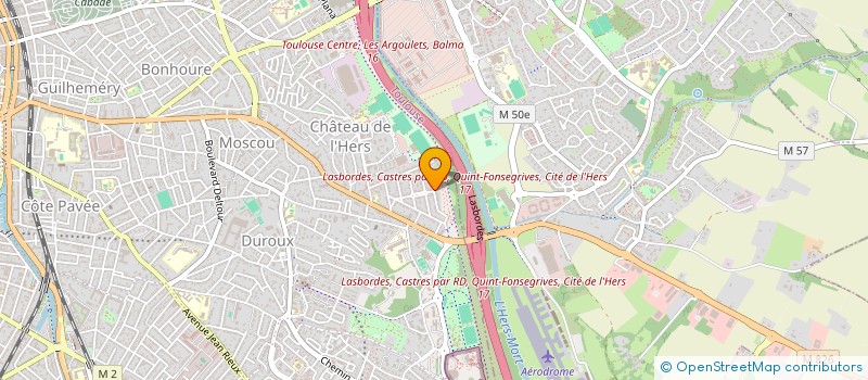 localisation de l'entreprise MAISON DE MOREL GESTION à TOULOUSE