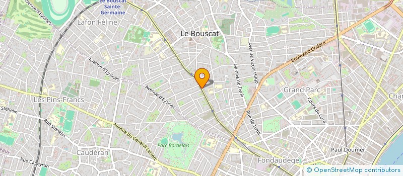 localisation de l'entreprise MAISON DE NEGOCE DES CHARTRONS à LE BOUSCAT