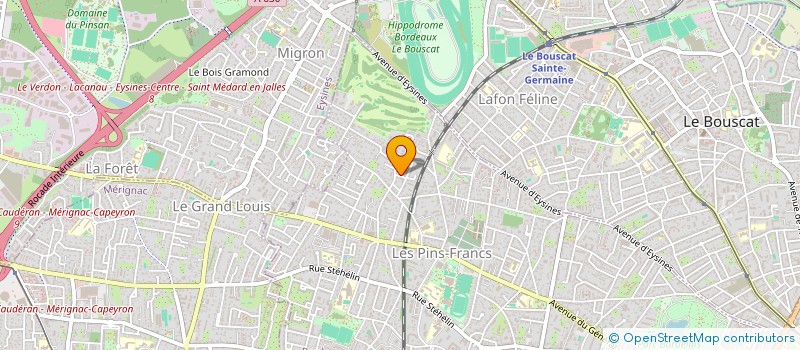 localisation de l'entreprise MAISON DE NEGOCE VINILIA  BORDEAUX