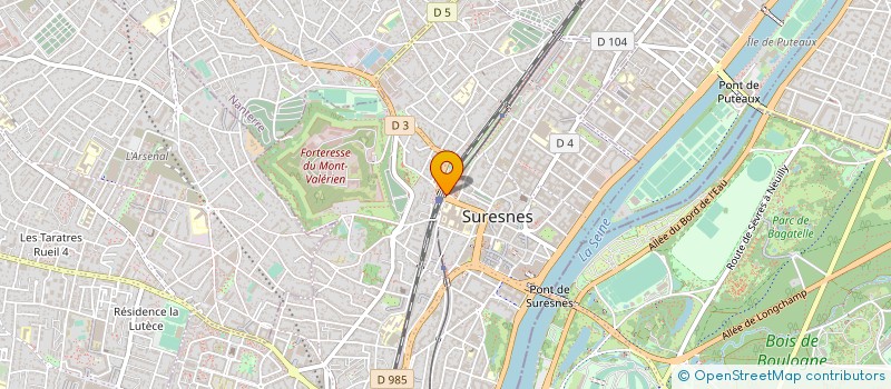 localisation de l'entreprise MAISON DE PARENTS FOCH à SURESNES