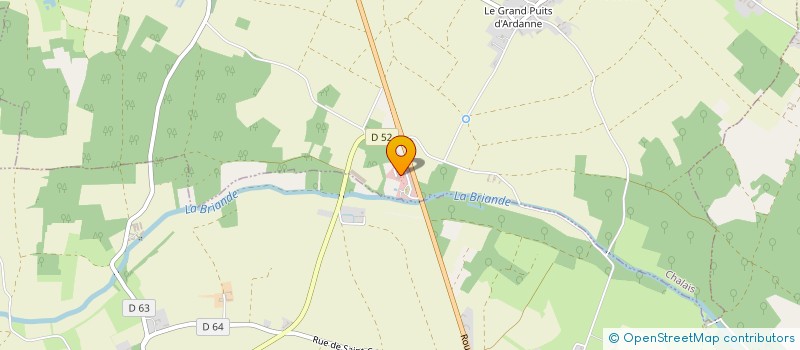 localisation de l'entreprise MAISON DE PAYS DU LOUDUNAIS  CHALAIS