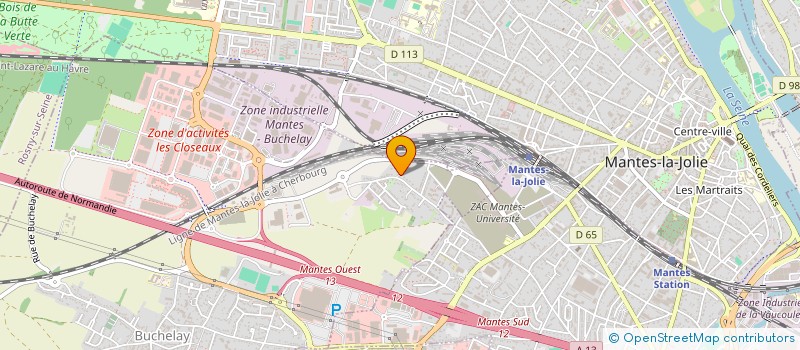 localisation de l'entreprise MAISON DE PRIERE POUR TOUTES LES NATIONS FRANCE  BUCHELAY