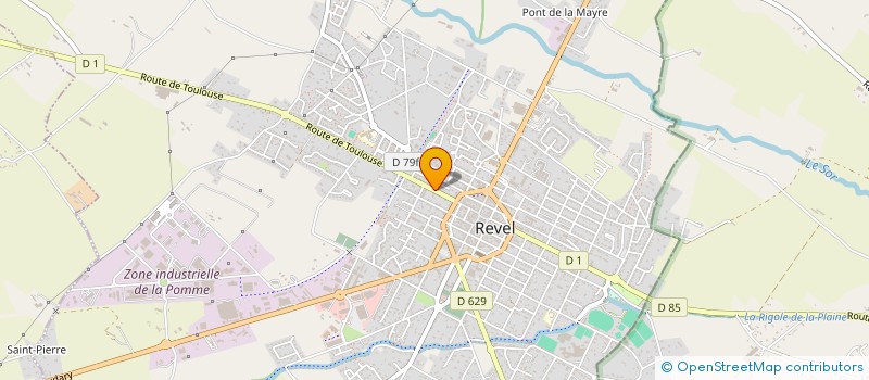 localisation de l'entreprise MAISON DE PRIERES POUR TOUTES LES NATIONS CASTRES  REVEL