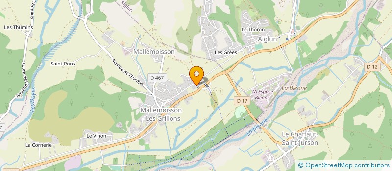 localisation de l'entreprise MAISON DE PRODUITS DU PAYS DIGNOIS à MALLEMOISSON