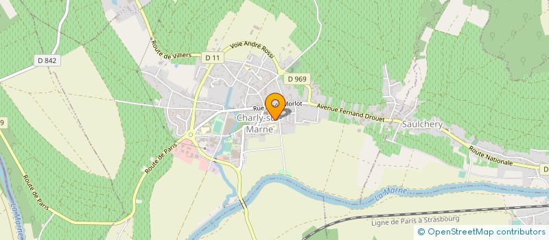 localisation de l'entreprise MAISON DE RETRAITE à CHARLY-SUR-MARNE