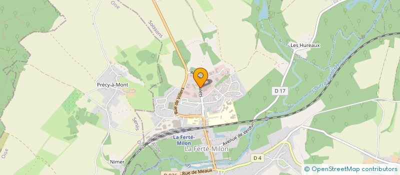 localisation de l'entreprise MAISON DE RETRAITE à LA FERTE-MILON