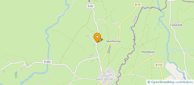 localisation de l'entreprise MAISON DE RETRAITE à SAINT-URCIZE