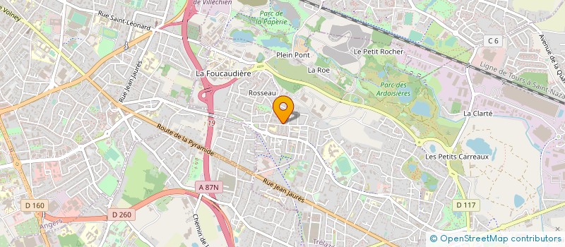 localisation de l'entreprise MAISON DE RETRAITE à TRELAZE