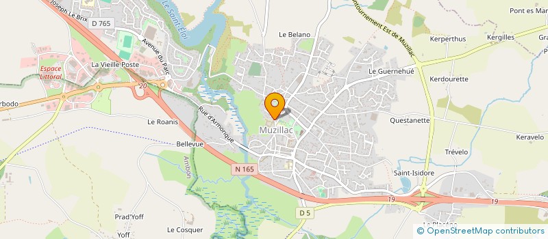 localisation de l'entreprise MAISON DE RETRAITE à MUZILLAC