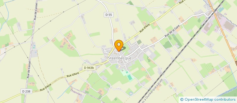 localisation de l'entreprise MAISON DE RETRAITE  STEENBECQUE