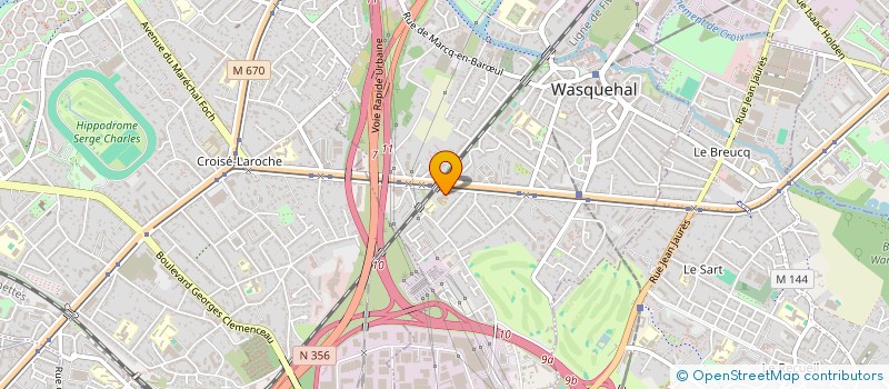 localisation de l'entreprise MAISON DE RETRAITE à WASQUEHAL