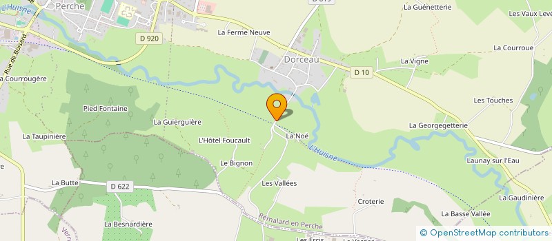localisation de l'entreprise MAISON DE RETRAITE à BRETONCELLES