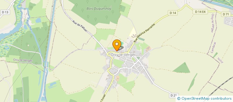 localisation de l'entreprise MAISON DE RETRAITE à OISY-LE-VERGER