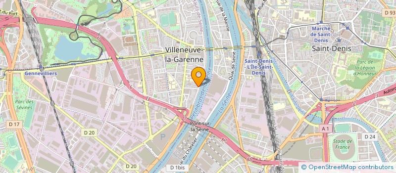 localisation de l'entreprise MAISON DE RETRAITE à VILLENEUVE-LA-GARENNE