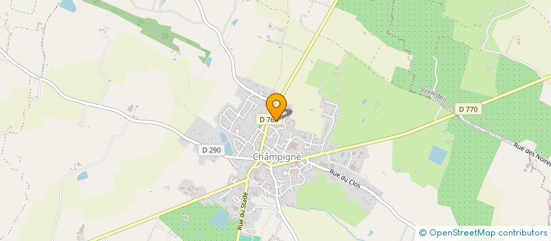 localisation de l'entreprise MAISON DE RETRAITE à LES HAUTS-D'ANJOU