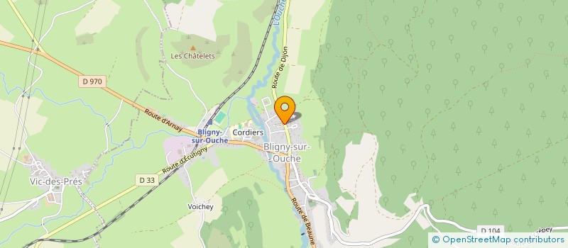 localisation de l'entreprise MAISON DE RETRAITE AUGUSTE ARVIER  BLIGNY-SUR-OUCHE