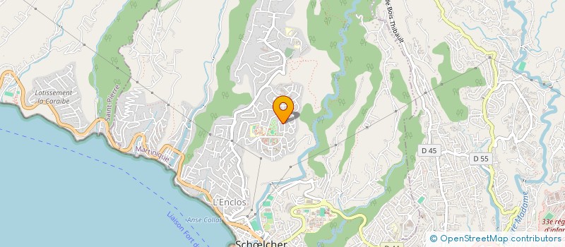 localisation de l'entreprise MAISON DE RETRAITE BETHLEEM  SCHOELCHER