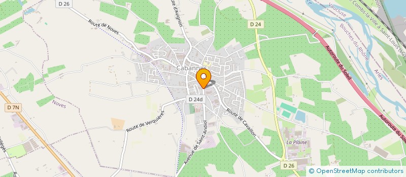 localisation de l'entreprise MAISON DE RETRAITE BLACHE CABANNES à CABANNES