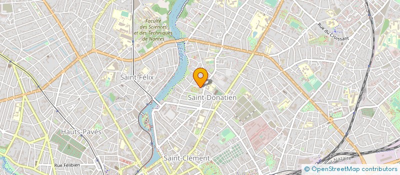 localisation de l'entreprise MAISON DE RETRAITE BON PASTEUR à NANTES