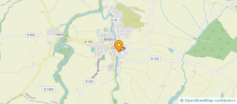 localisation de l'entreprise MAISON DE RETRAITE DE BELPECH à BELPECH