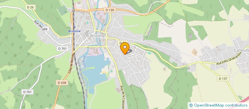 localisation de l'entreprise MAISON DE RETRAITE DE BRIONNE à BRIONNE
