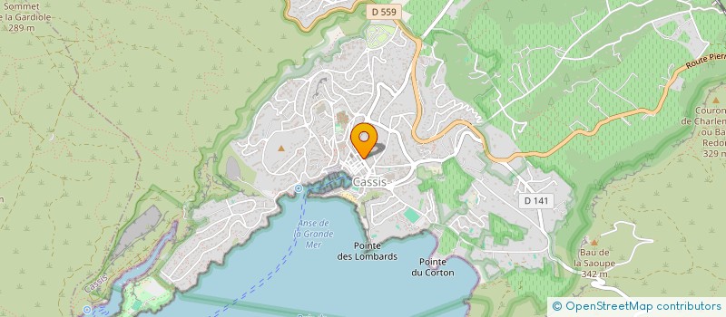 localisation de l'entreprise MAISON DE RETRAITE DE CASSIS à CASSIS
