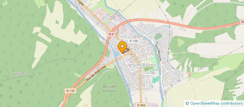 localisation de l'entreprise MAISON DE RETRAITE DE LIGNY EN BARROIS à LIGNY-EN-BARROIS
