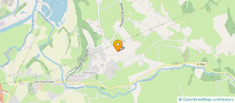 localisation de l'entreprise MAISON DE RETRAITE DE PERREUX  PERREUX