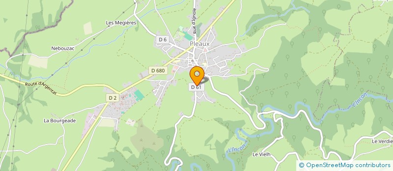 localisation de l'entreprise MAISON DE RETRAITE DE PLEAUX à PLEAUX