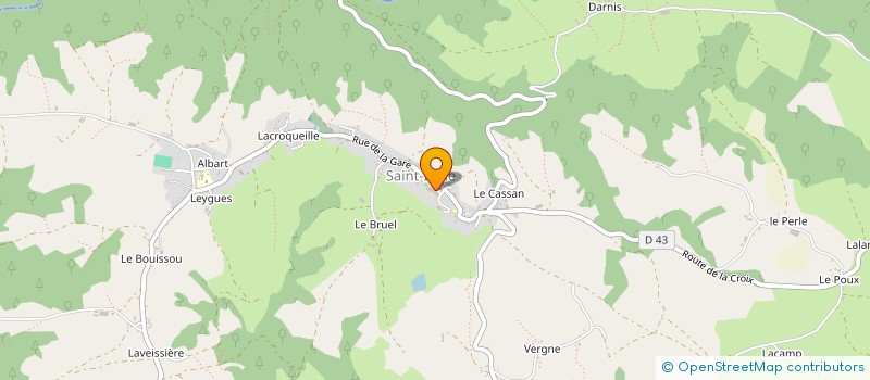 localisation de l'entreprise MAISON DE RETRAITE DE SAINT ILLIDE à SAINT-ILLIDE