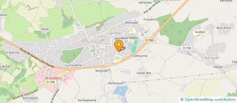 localisation de l'entreprise MAISON DE RETRAITE DE SARZEAU à SARZEAU