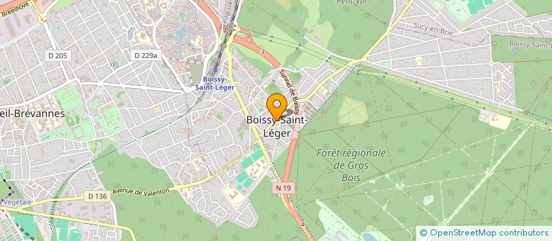 localisation de l'entreprise MAISON DE RETRAITE DU BOIS CLARY à BOISSY-SAINT-LEGER