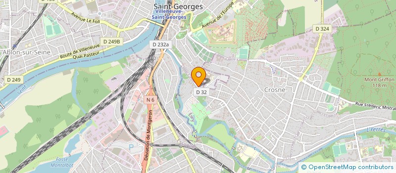 localisation de l'entreprise MAISON DE RETRAITE DU PETIT-CROSNE à CROSNE