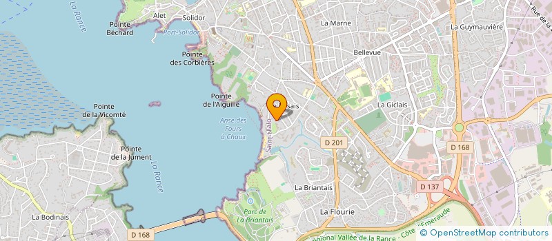 localisation de l'entreprise MAISON DE RETRAITE DU ROSAIS  SAINT-MALO