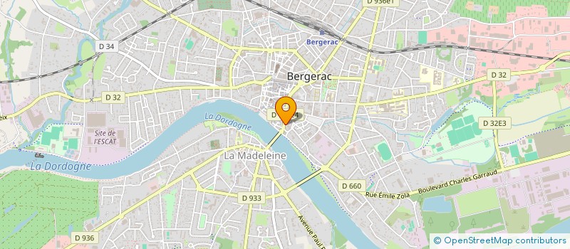 localisation de l'entreprise MAISON DE RETRAITE DU VIEUX PONT à BERGERAC