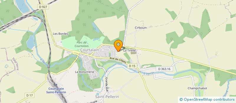 localisation de l'entreprise MAISON DE RETRAITE - EHPAD à VALD'YERRE