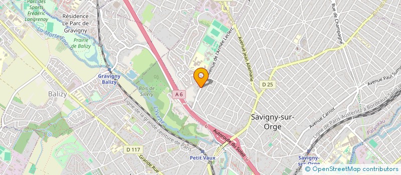 localisation de l'entreprise MAISON DE RETRAITE EHPAD CHARAINTRU à SAVIGNY-SUR-ORGE