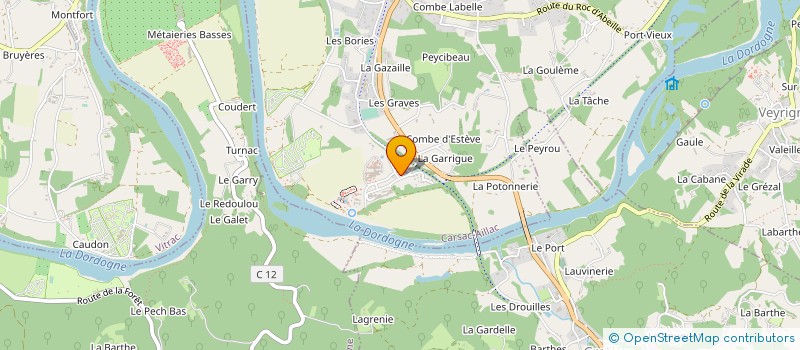 localisation de l'entreprise MAISON DE RETRAITE-EHPAD SAINT ROME à CARSAC-AILLAC