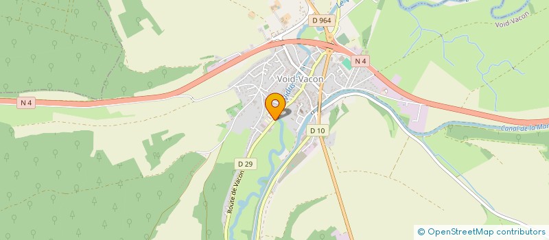 localisation de l'entreprise MAISON DE RETRAITE ESTIENNE-DUPRE à VOID-VACON