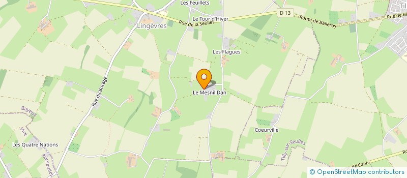 localisation de l'entreprise MAISON DE RETRAITE ET DE REPOS DU MESNIL à LINGEVRES