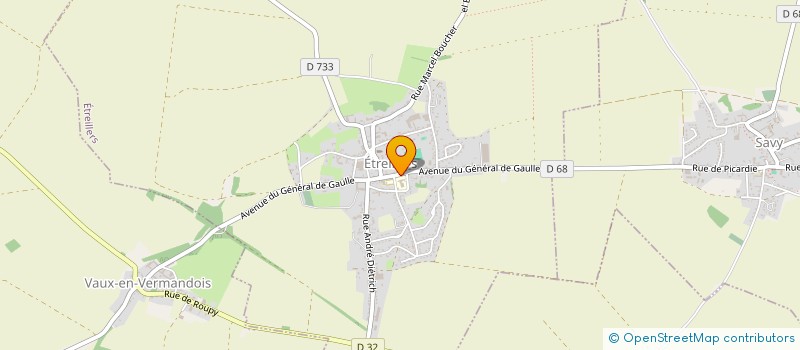 localisation de l'entreprise MAISON DE RETRAITE EUPHEMIE DERCHE à ETREILLERS