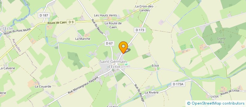 localisation de l'entreprise MAISON DE RETRAITE FAMILIALE ST GERMAIN à AURSEULLES