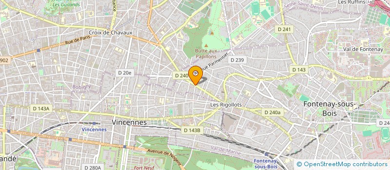 localisation de l'entreprise MAISON DE RETRAITE INTERCOMMUNALE à FONTENAY-SOUS-BOIS