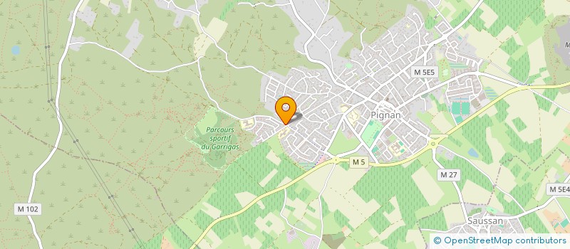 localisation de l'entreprise MAISON DE RETRAITE L OUSTAL à PIGNAN